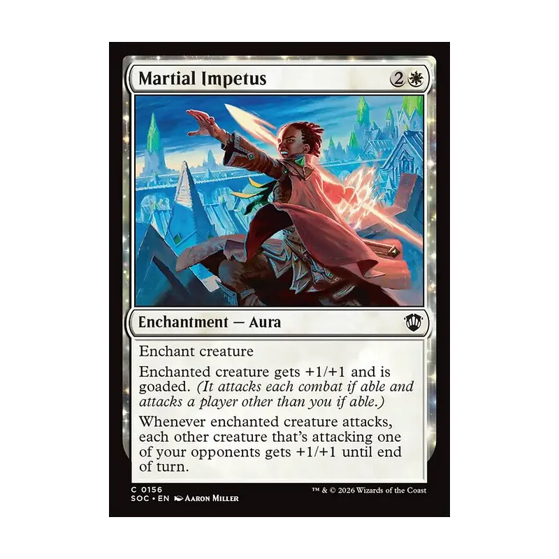 Martial Impetus - Secrets of Strixhaven Commander (Near Mint)