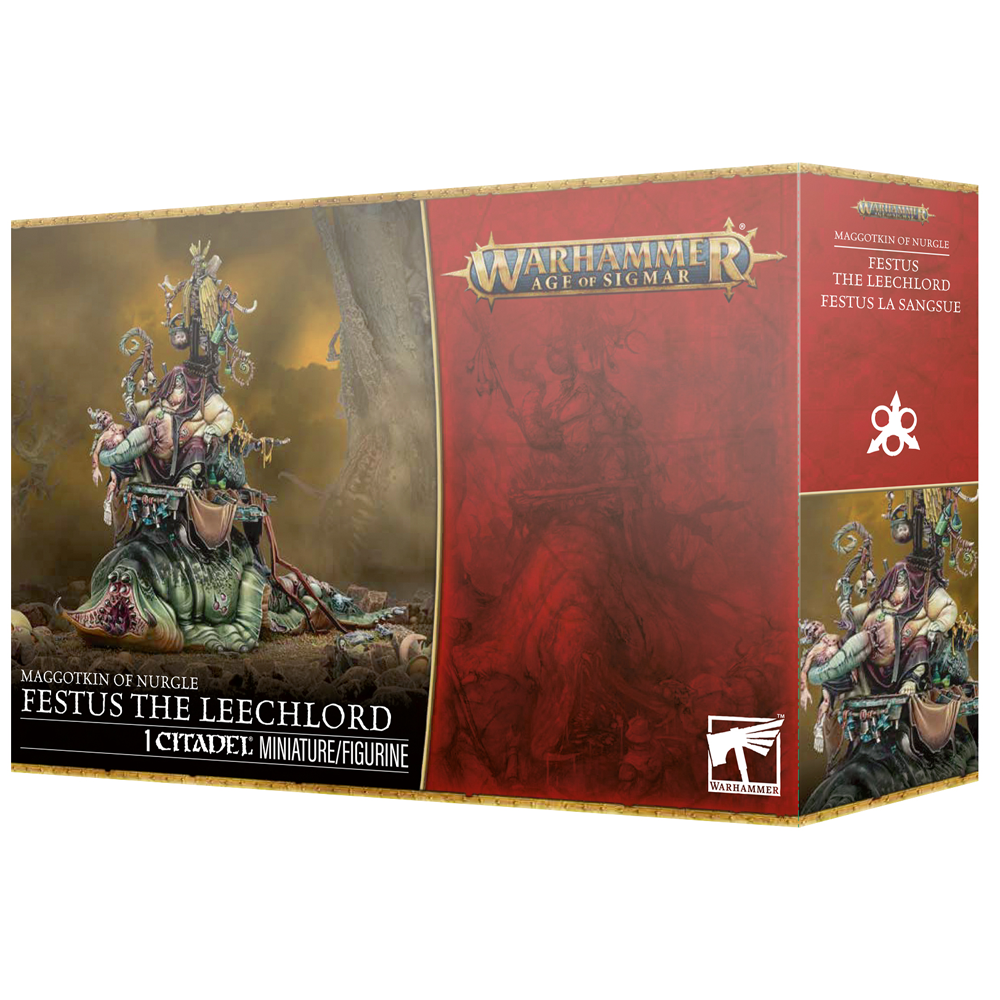 Warhammer Age of Sigmar: Maggotkin of Nurgle - Festus the Leechlord (Preorder)