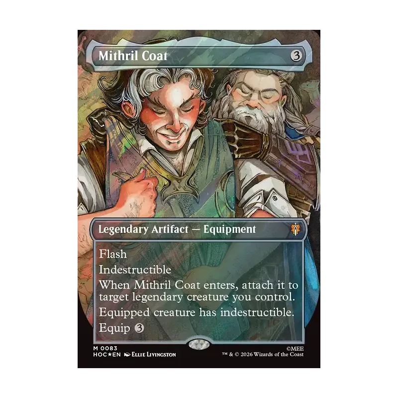 Mithril Coat (Borderless) (Surge Foil) - The Hobbit Eternal (Foil Near Mint)