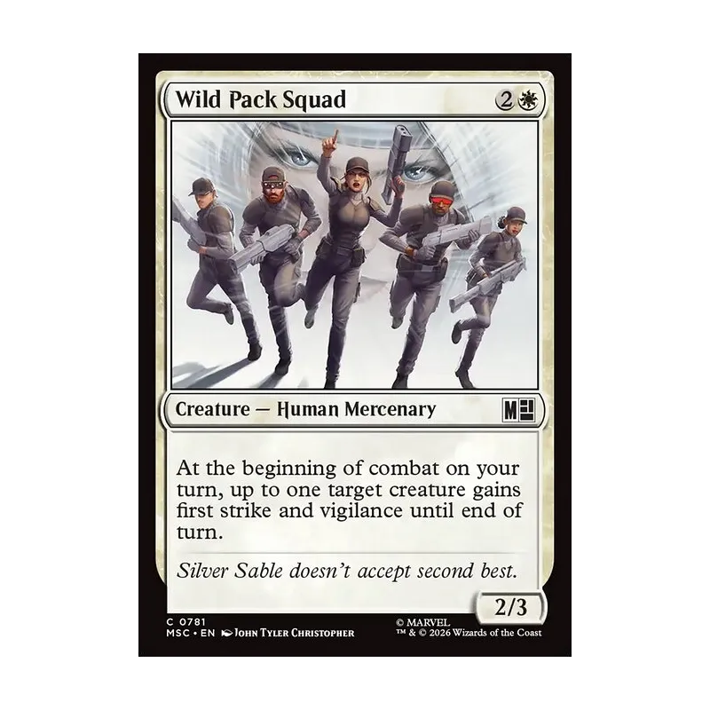 mtg squad cards Earwig Moon The Gathering Wild Pack Squad | Marvel