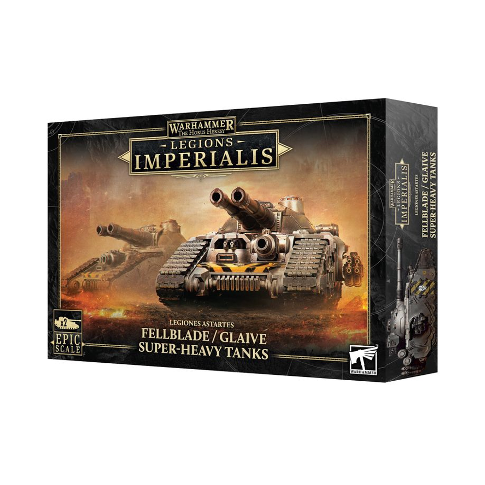 Legions Imperialis: Legiones Astartes - Fellblade/Glaive Super-Heavy Tanks (Preorder)