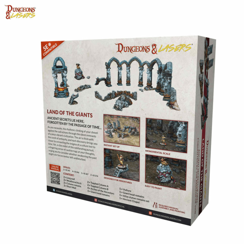 Dungeons & Lasers: Land of the Giants (New Arrival)