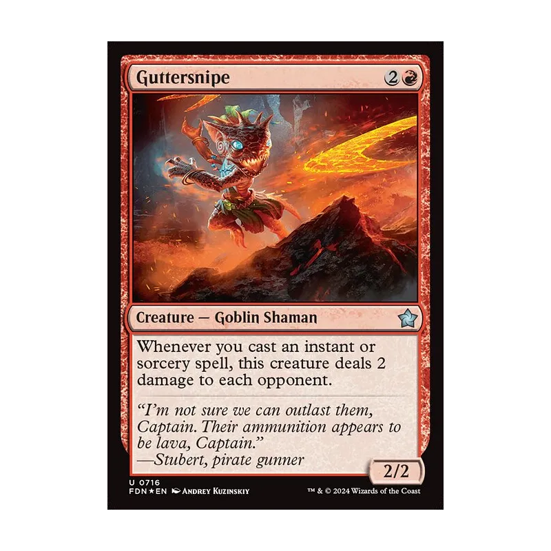 Guttersnipe - Foundations (Foil Near Mint)