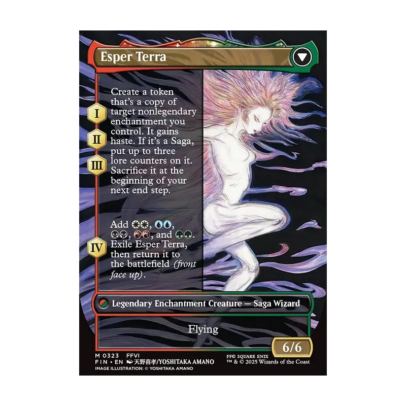 Terra, Magical Adept // Esper Terra (Borderless) - Final Fantasy (Near Mint)