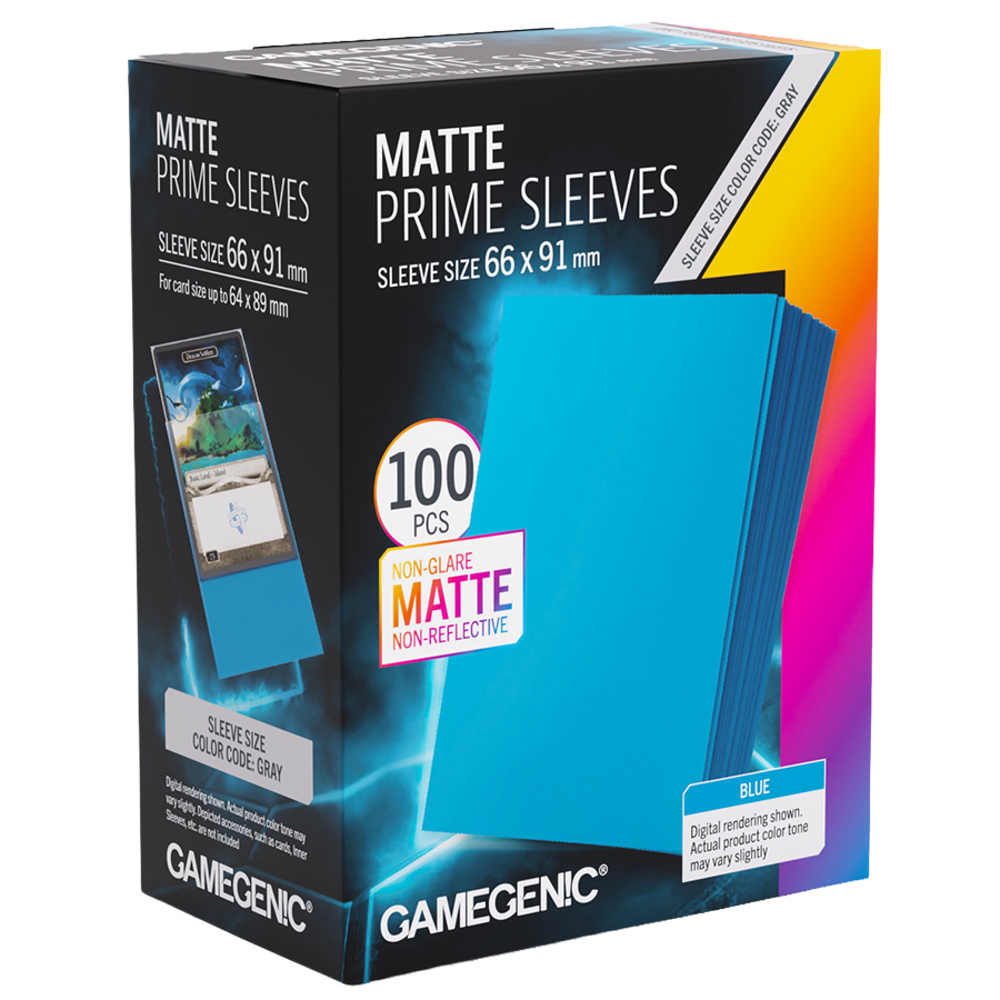 Matte Prime Sleeves: Blue (100)