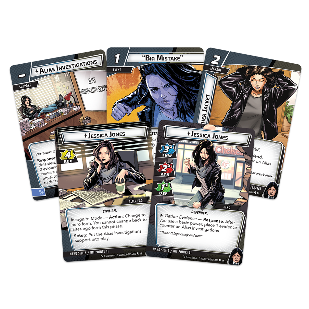 Marvel Champions LCG: Jessica Jones Hero Pack (Preorder)