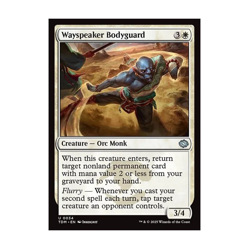 Wayspeaker Bodyguard - Tarkir: Dragonstorm (Near Mint)