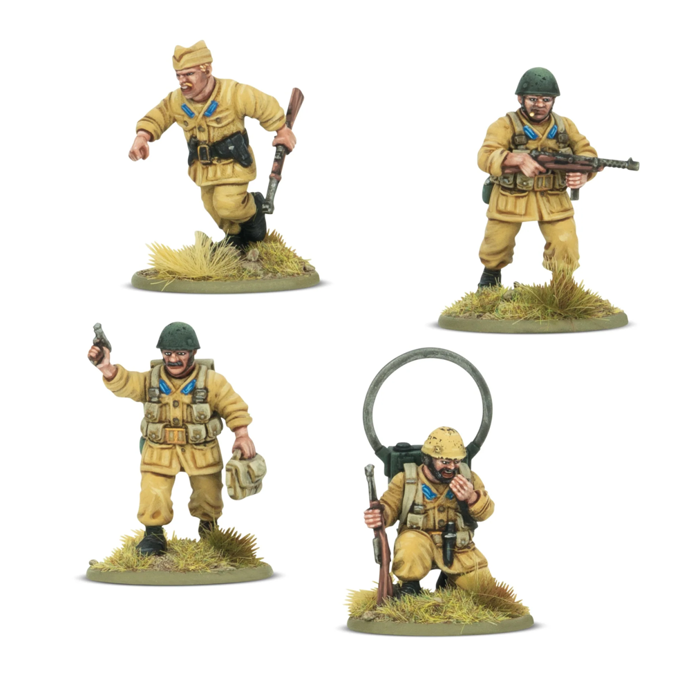 Bolt Action 3E: Italian Paracadutisti HQ (Preorder)