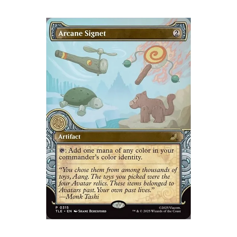 Arcane Signet (Showcase) - Avatar: The Last Airbender Eternal (Near Mint)