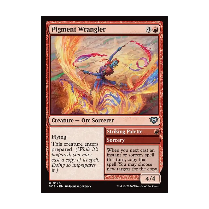 Pigment Wrangler // Striking Palette - Secrets of Strixhaven (Near Mint)