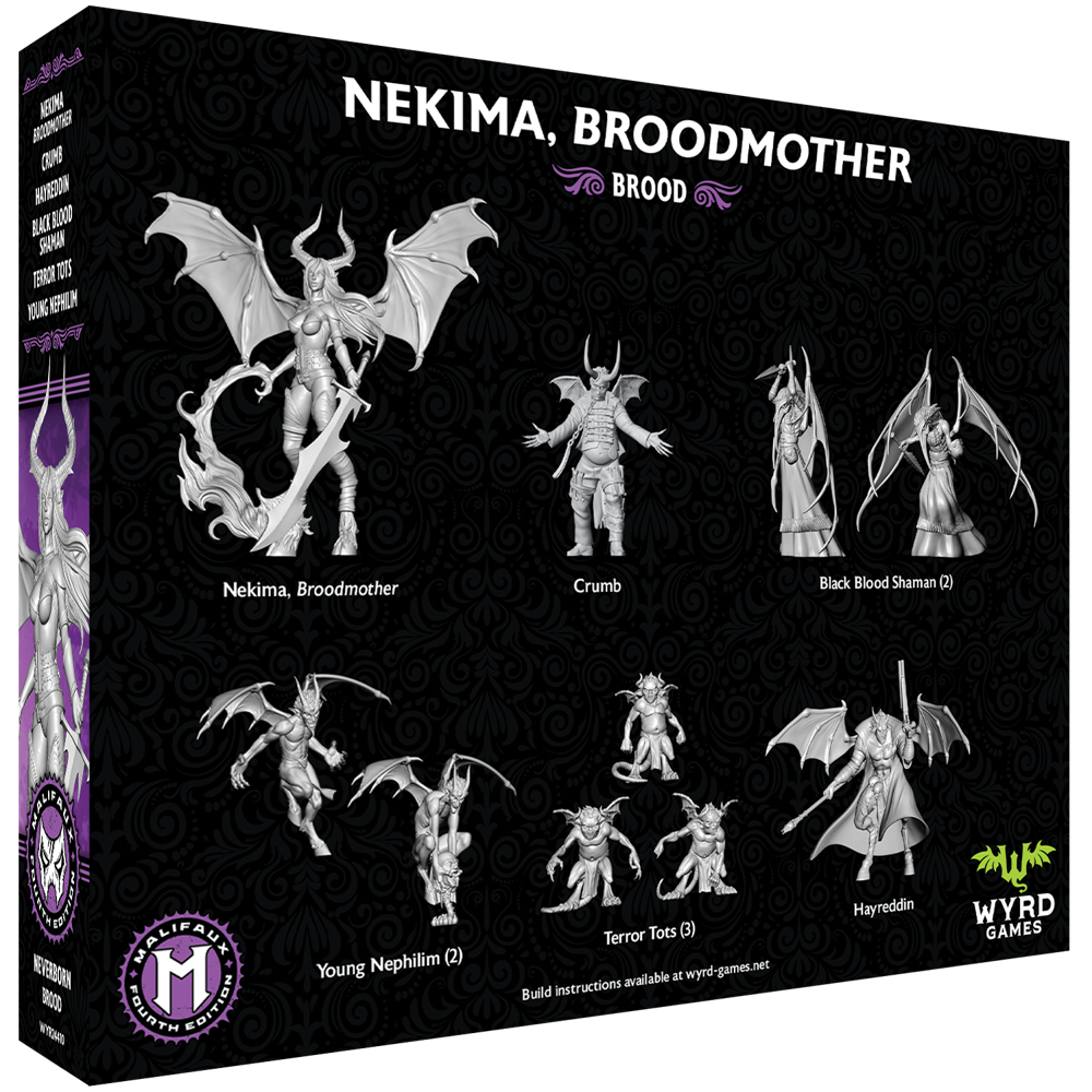 Malifaux 4E: Neverborn - Nekima, Broodmother (Preorder)