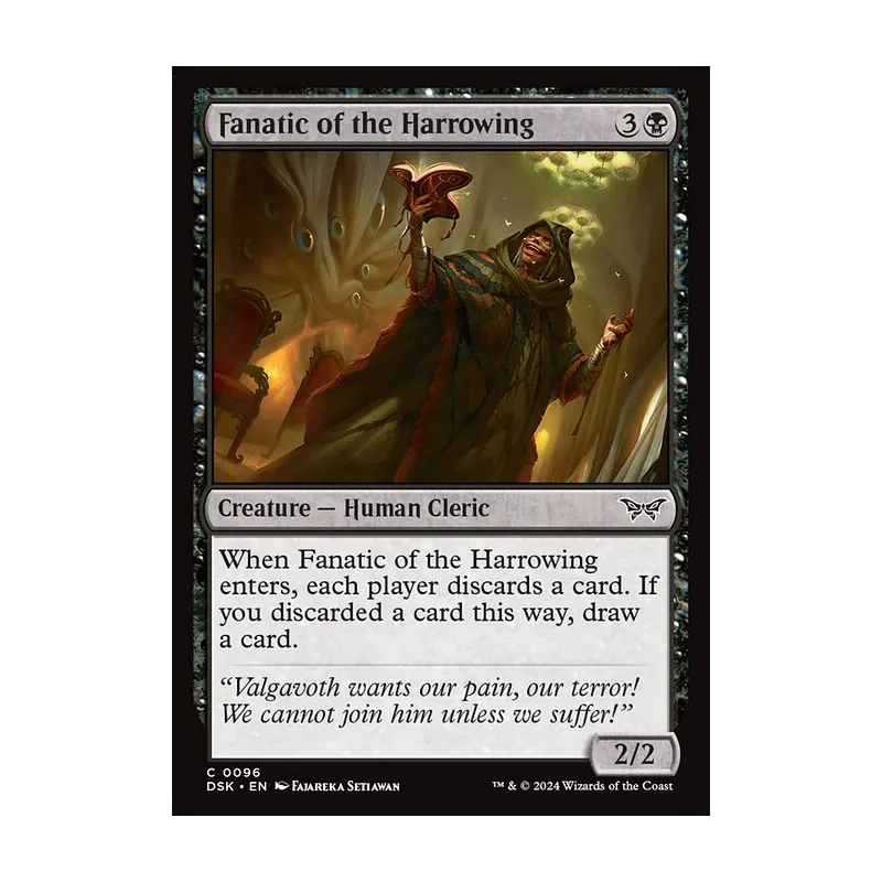 Fanatic of the Harrowing - Duskmourn: House of Horror (Near Mint)