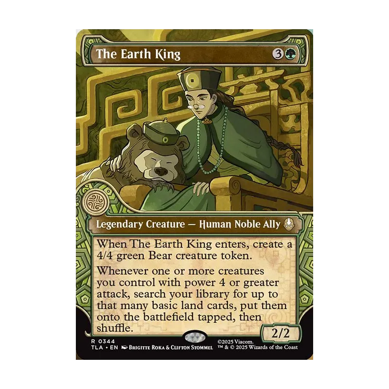 The Earth King (Showcase) - Avatar: The Last Airbender (Near Mint)