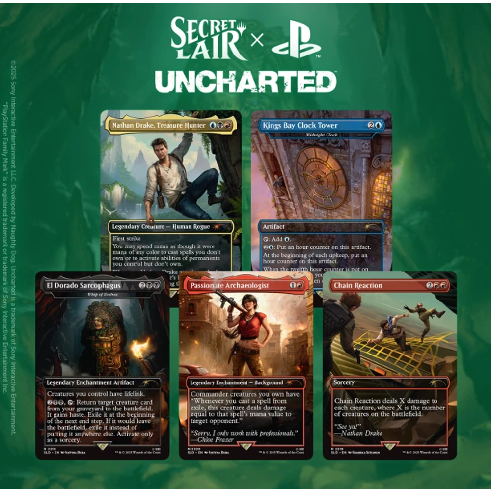 MTG Secret Lair x Uncharted (Non-Foil) (New Arrival)