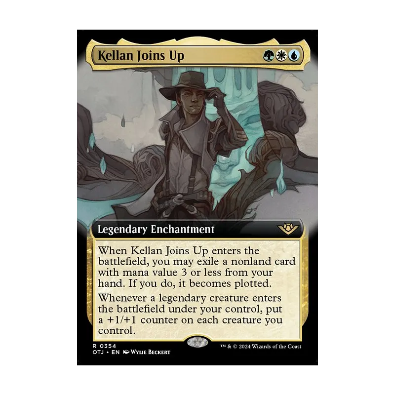Kellan Joins Up (Extended Art) - Outlaws of Thunder Junction (Near Mint)