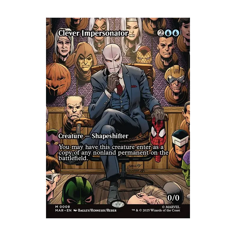 Clever Impersonator (Borderless) - Marvel Universe (Near Mint)