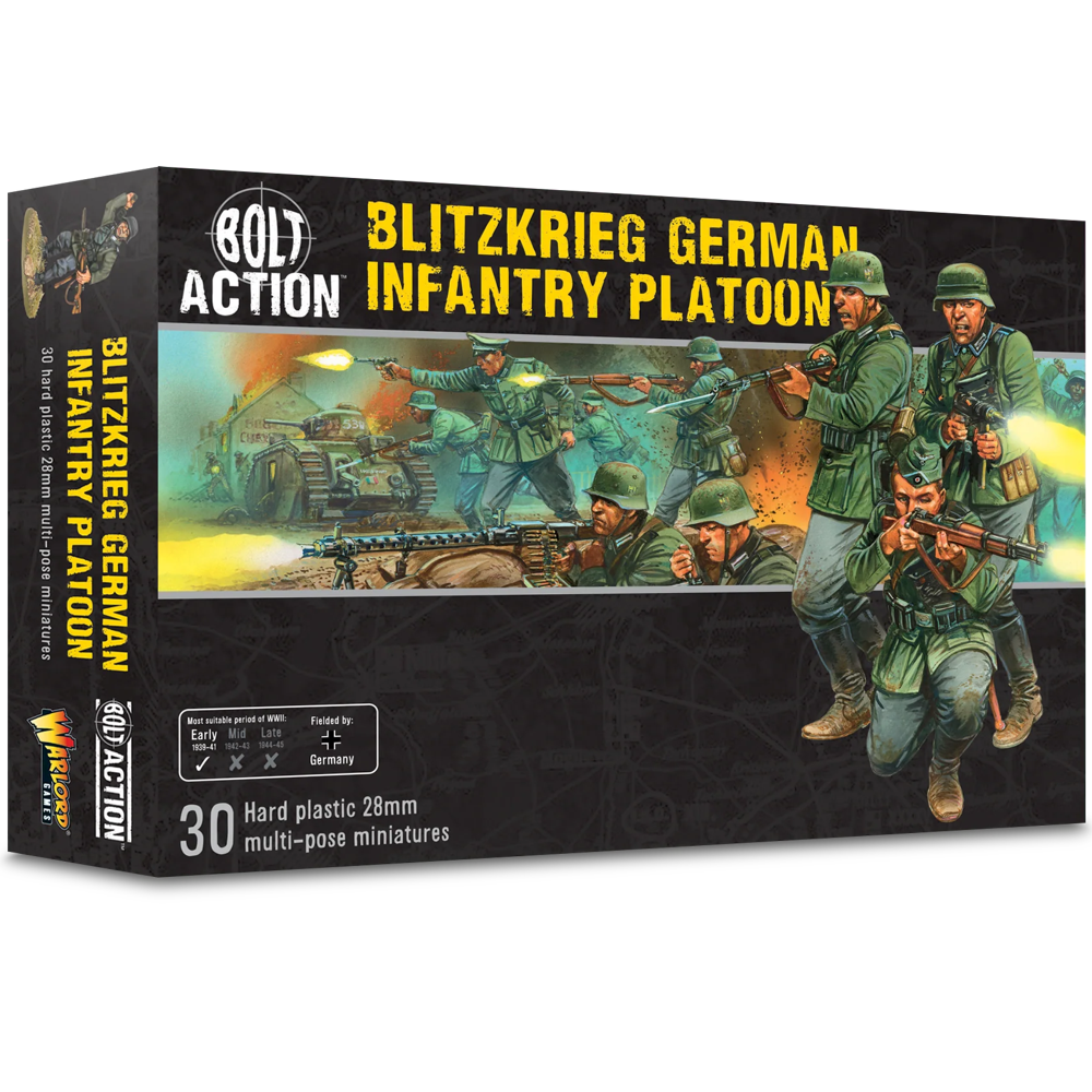 Bolt Action: Blitzkrieg! German Infantry Platoon