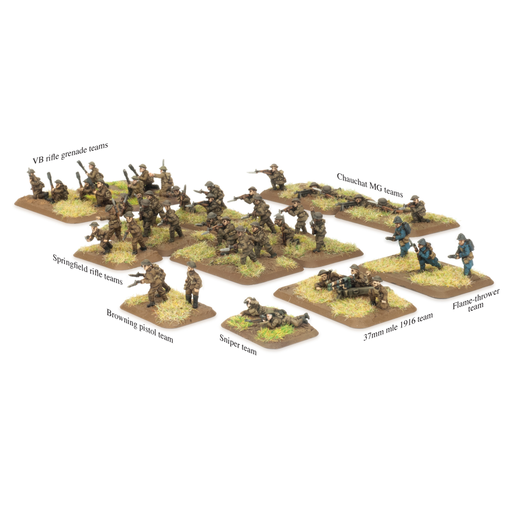 Flames of War Great War: American - Rifle Platoon