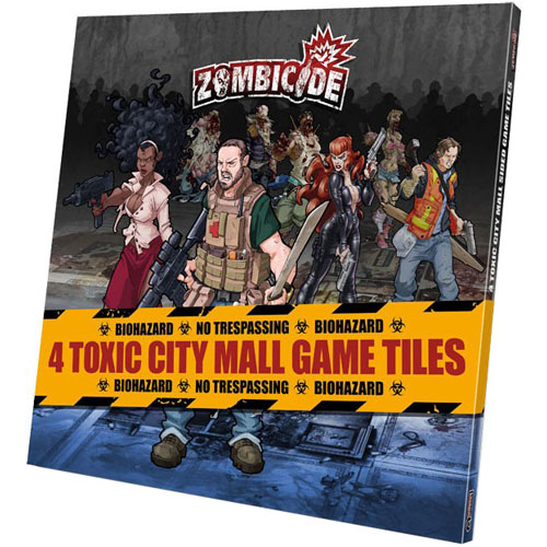Zombicide: Toxic City Mall Game Tiles (4) (Clearance)