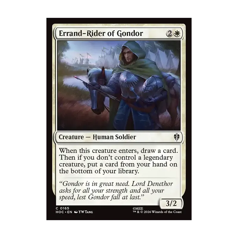 Errand-Rider of Gondor - The Hobbit Eternal (Near Mint)