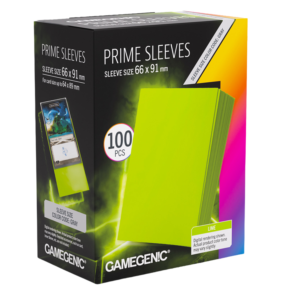 Prime Sleeves: Lime (100)