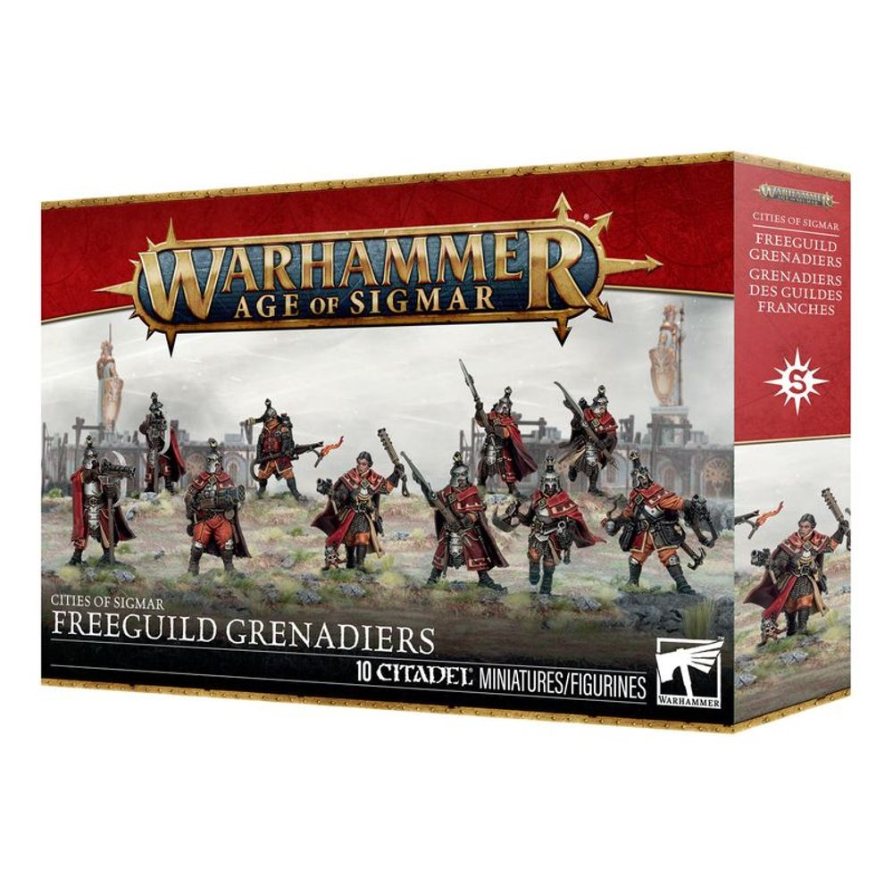Warhammer Age of Sigmar: Cities of Sigmar - Freeguild Grenadiers (New Arrival)
