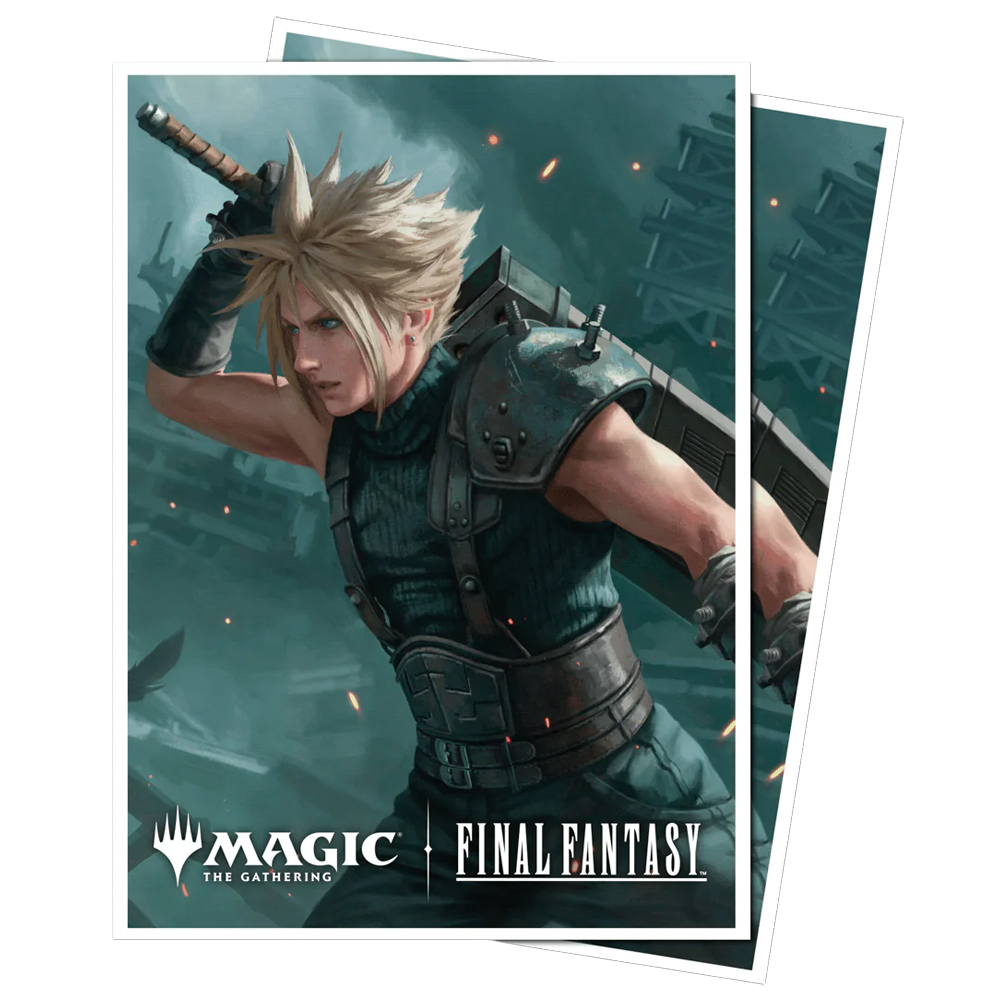 MtG Apex Sleeves: Final Fantasy - Cloud, Planet's Champion (105)