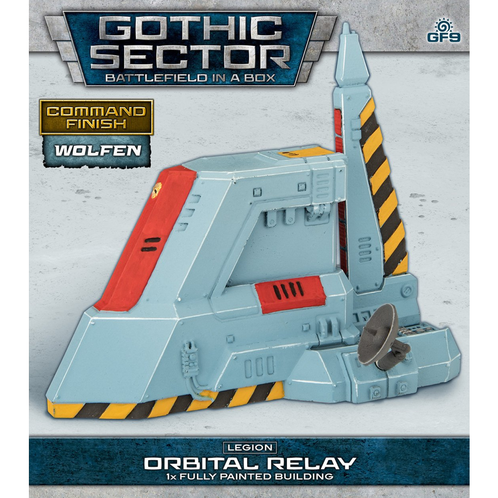 Battlefield in a Box: Gothic Sector - Legion Orbital Relay (Command Finish Wolfen) (Preorder)
