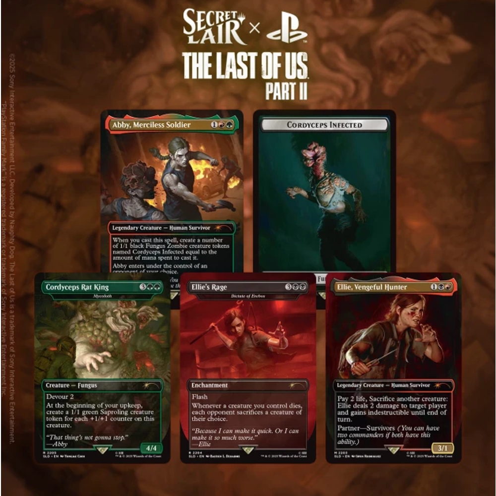 MTG Secret Lair x Last Of Us: Part 2, Path of Retribution (Non-Foil) (New Arrival)