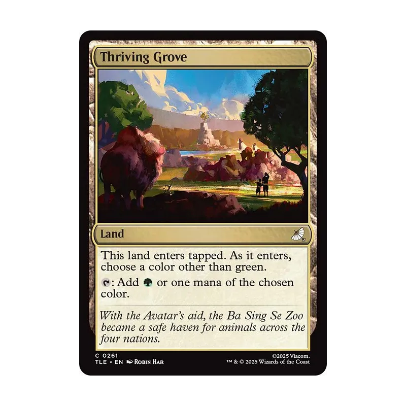 Thriving Grove - Avatar: The Last Airbender Eternal (Near Mint)