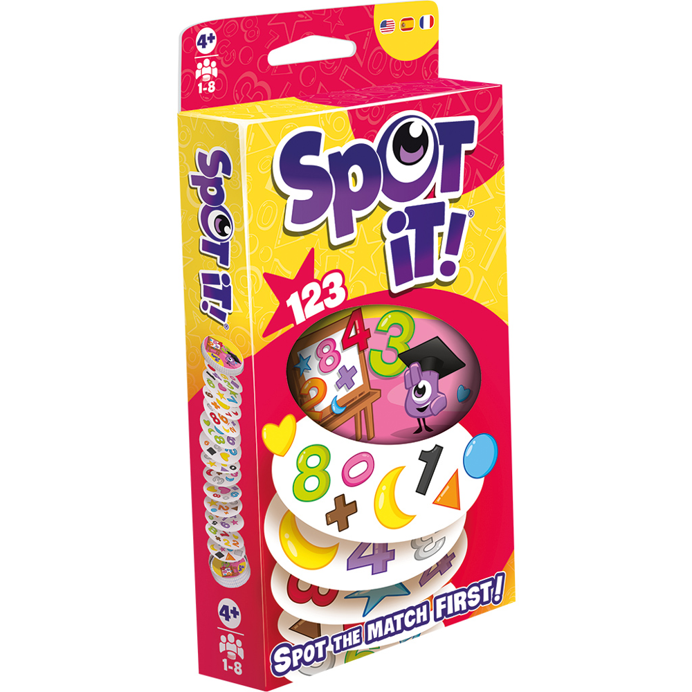 Spot It! 1, 2, 3 (Eco Blister) (New Arrival)
