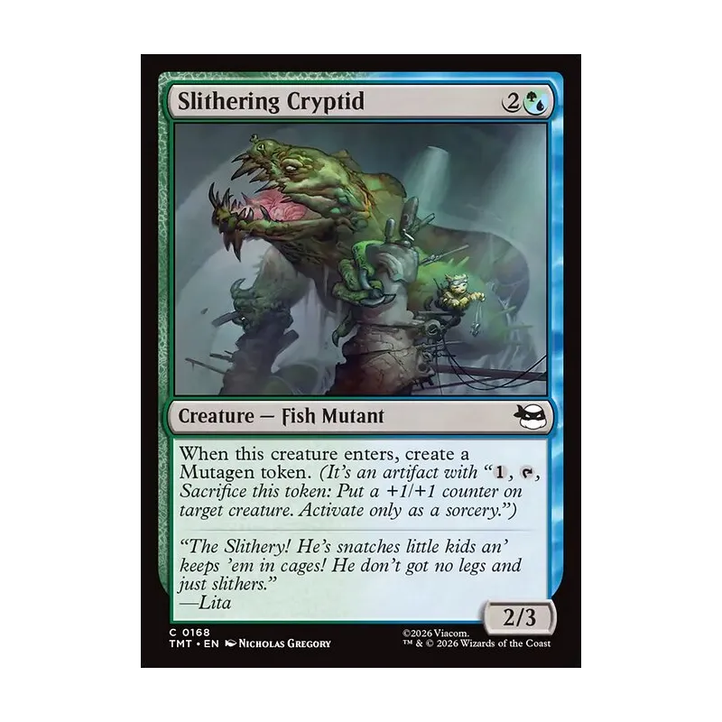 cryptid mtg cards Slithering Cryptid