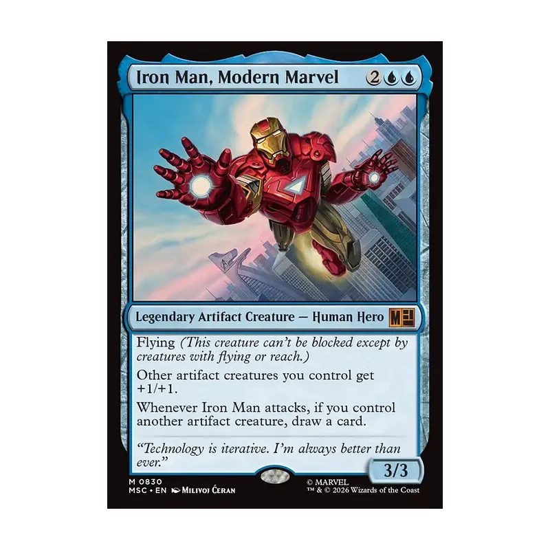 Iron Man, Modern Marvel - Marvel Super Heroes Commander (Near Mint)
