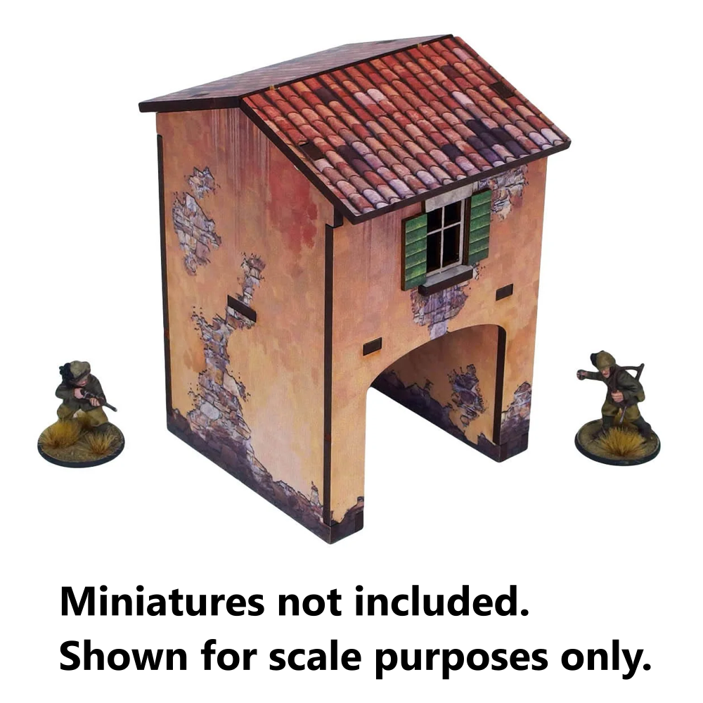Bolt Action: Pre-Painted WW2 Italy - Gate House