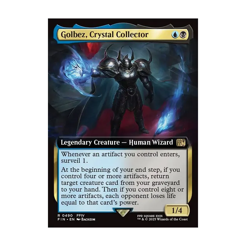 Golbez, Crystal Collector (Extended Art) - Final Fantasy (Near Mint)