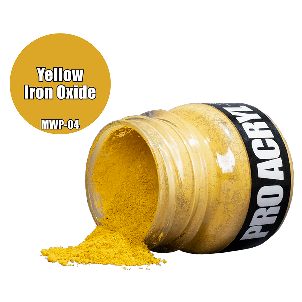 PRO Acryl Weathering Pigments 04 - Yellow Iron Oxide (37ml) (Preorder)