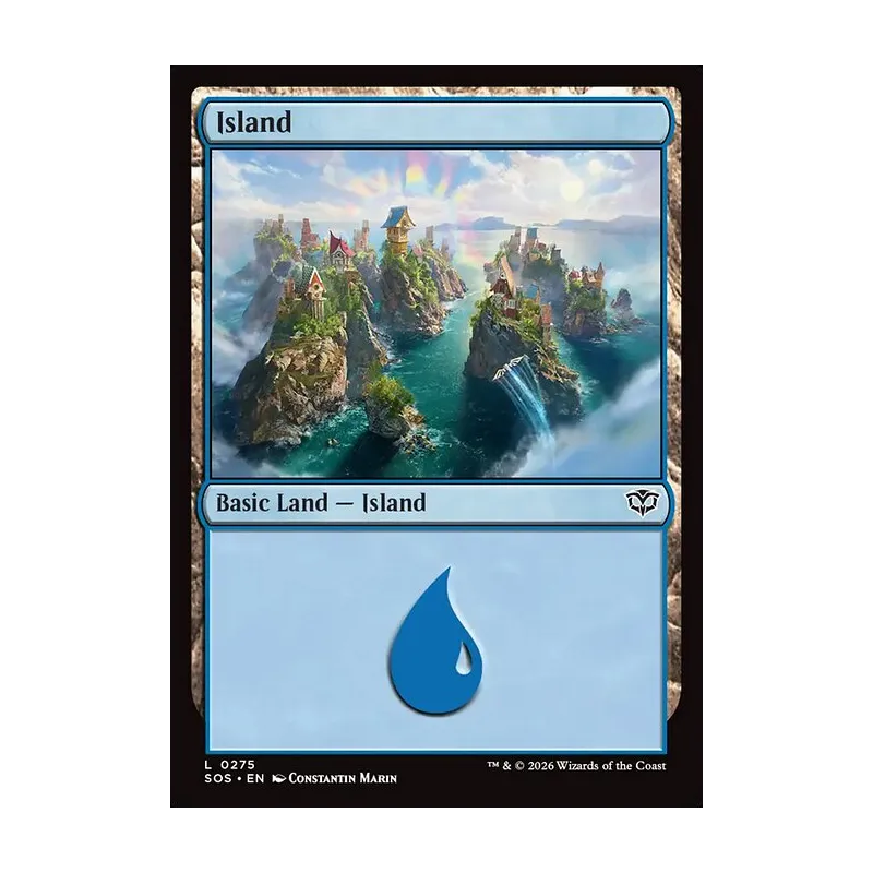 Island (0275) - Secrets of Strixhaven (Near Mint)