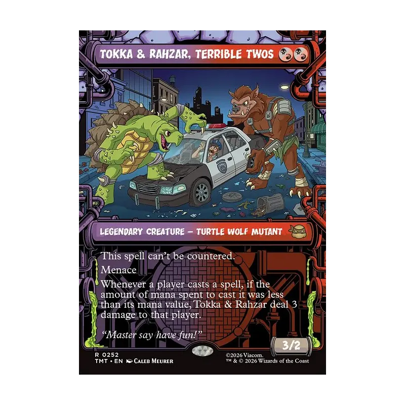 Tokka & Rahzar, Terrible Twos (Showcase) - Teenage Mutant Ninja Turtles (Near Mint)