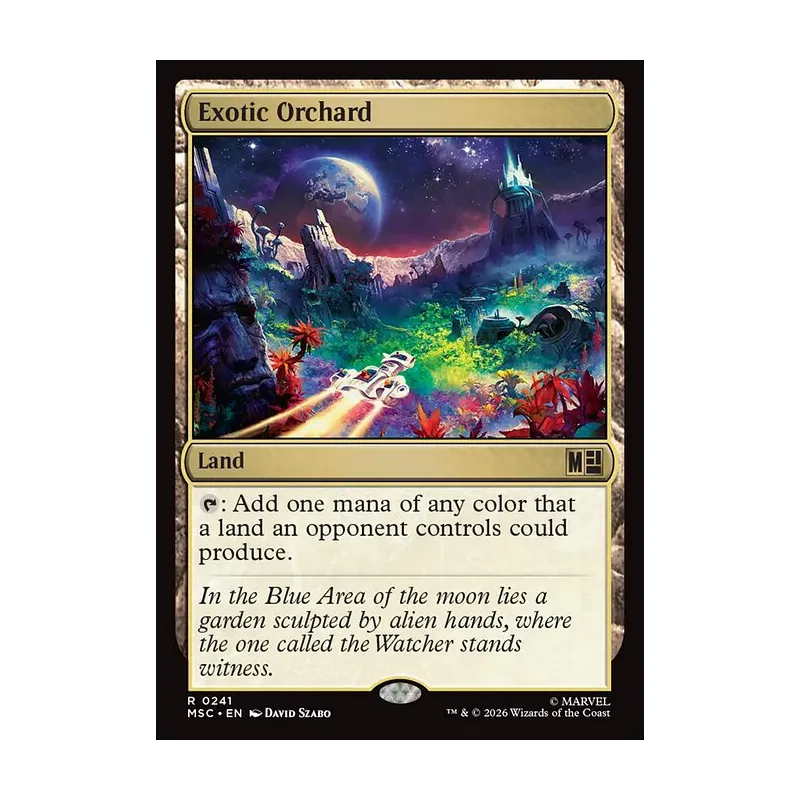 Exotic Orchard (Surge Foil) - Marvel Super Heroes Commander (Foil Near Mint)
