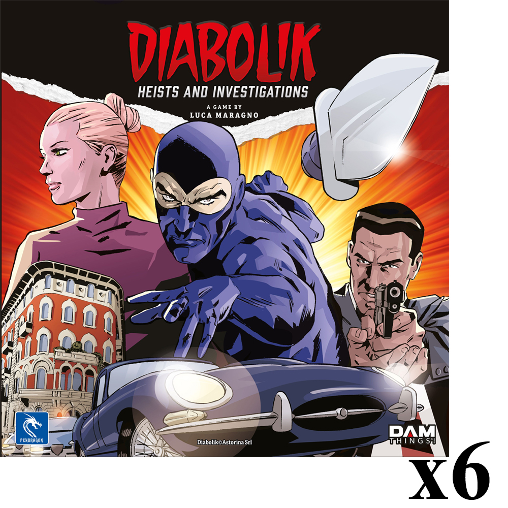 Diabolik: Heists & Investigations CASE (6) Diabolik: Heists & Investigations CASE (6)