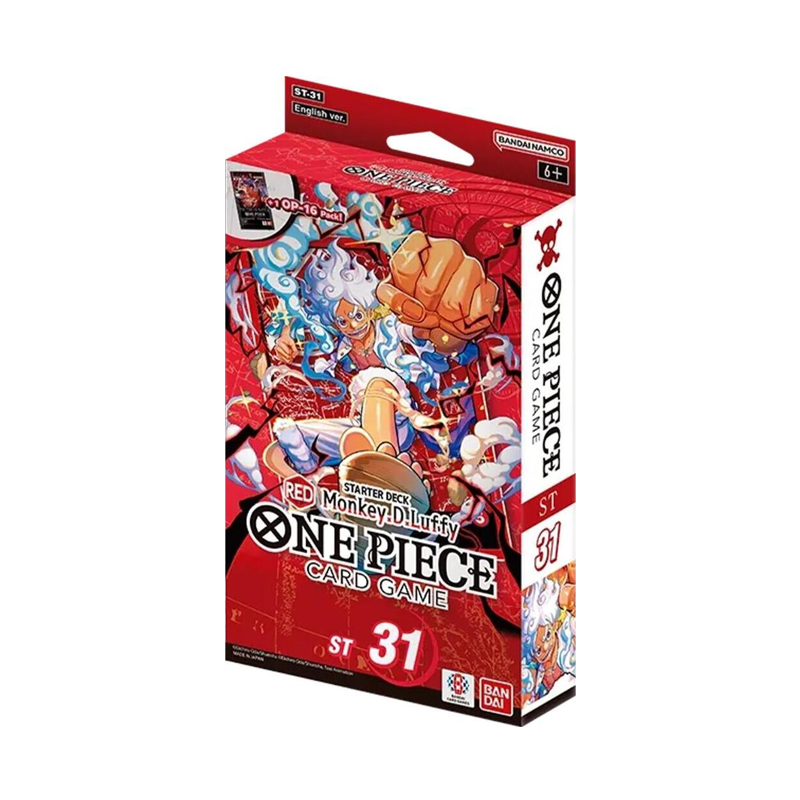 One Piece TCG: RED Monkey.D.Luffy [ST-31] - Starter Deck (New Arrival)
