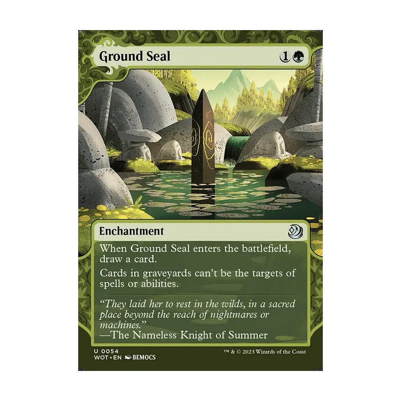 Ground Seal - Wilds of Eldraine: Enchanting Tales (Near Mint)
