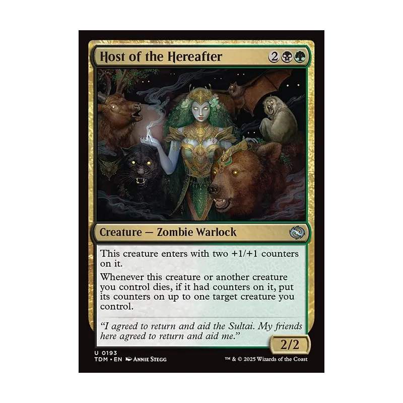 Host of the Hereafter - Tarkir: Dragonstorm (Near Mint)