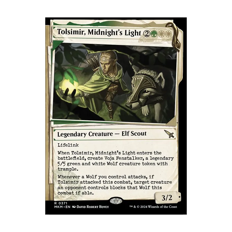 Tolsimir, Midnight's Light (Showcase) - Murders at Karlov Manor (Near Mint)