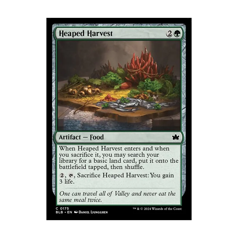 Heaped Harvest - Bloomburrow (Near Mint)