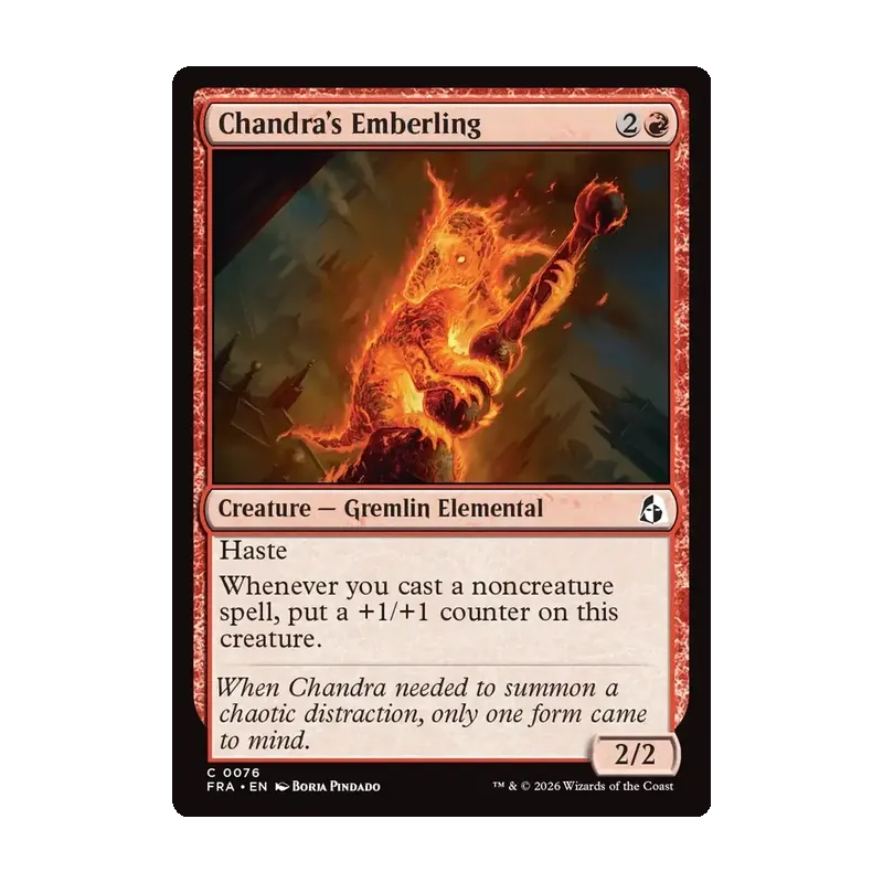 Chandra's Emberling - Reality Fracture (Near Mint)