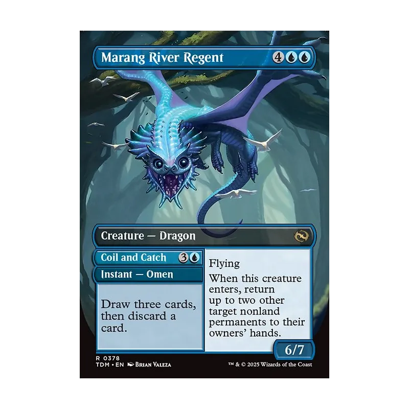 Marang River Regent // Coil and Catch - Tarkir: Dragonstorm (Near Mint)
