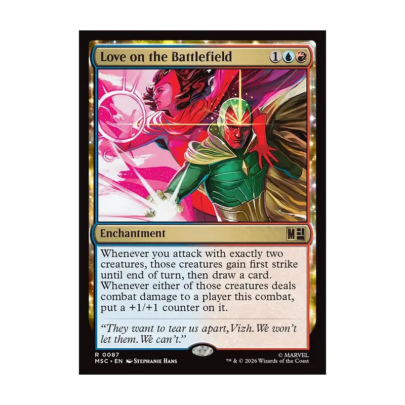 Love on the Battlefield (Surge Foil) - Marvel Super Heroes Commander (Foil Near Mint)