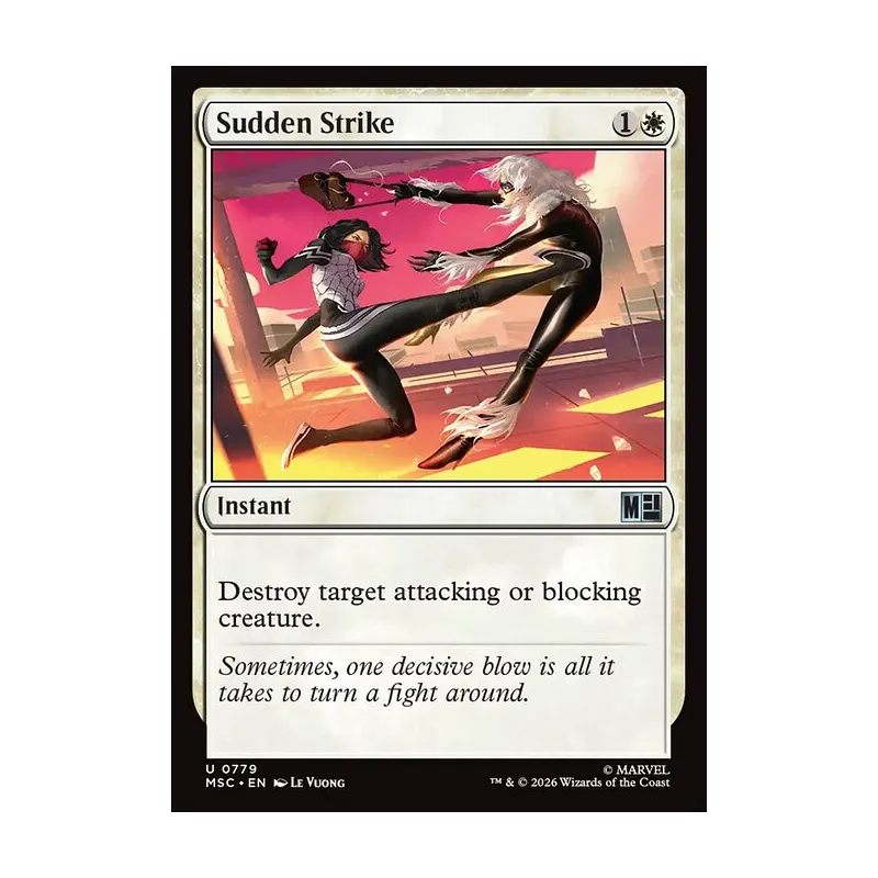 Sudden Strike - Marvel Super Heroes Commander (Near Mint)