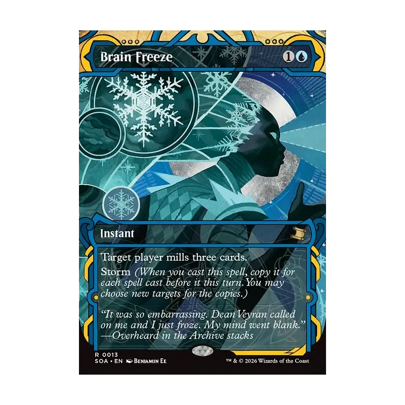 Brain Freeze - Secrets of Strixhaven Mystical Archive (Near Mint)